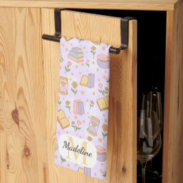 Pano De Prato Personalized Cute Magic Monogram Kitchen Towels