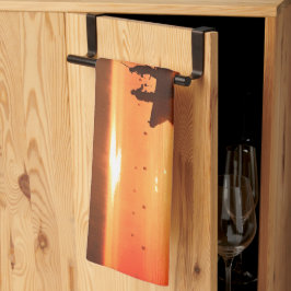 Pano De Prato Pescador de Laranja Queimado