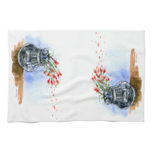 Pote sudoeste de flores silvestres do pincel indíg