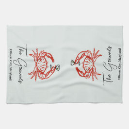 Pano De Prato Presente de limpeza de casa de caranguejo