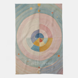 Pano De Prato Prismo Pastel: Rodas Coloridas Arco-Íris