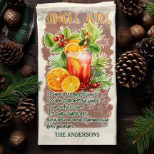 Receita de Coquetel de Natal Jingle Juice