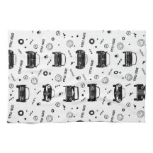 Retro Italia Car-Pattern Kitchen