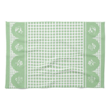 Retro Vintage Jadite escalpe de bolinhas Jadeite