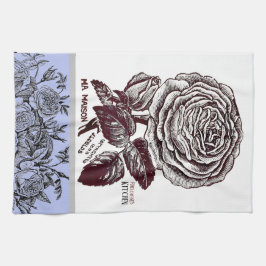 Pano De Prato Rosa antigo - sua escolha de texto