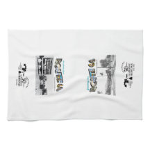 Route 66 Kitchen Tea Towel