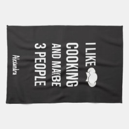 Pano De Prato Sarcastic Cooking Gifts Chefs Cooks Personalized