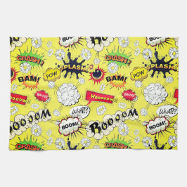 Pano De Prato Splash, Bam, Boom Kitchen Towl