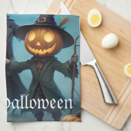Pano De Prato Spookeen Pumpkin Duo