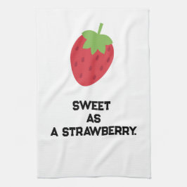 Pano De Prato Strawberry Kitchen Towel | Cute Fruit-Themed