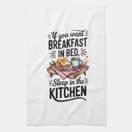 Pano De Prato Toalhas de cozinha engraçadas Quote Cozinha