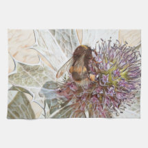 Torre de impressão de arte de abelha