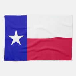 Pano De Prato Torre do Texas Flag Kitchen