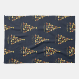 Pano De Prato Torres de cozinha de árvores de Natal elegantes