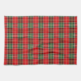 Pano De Prato Traditional Christmas Plaid