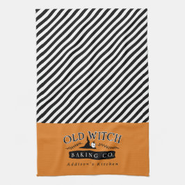 Pano De Prato Velha Companhia Baking de Bruxas Personalizada