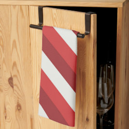 Pano De Prato Vermelho e Branco