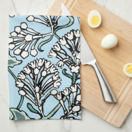 Pano De Prato William Morris Jasmine e deixa o padrão