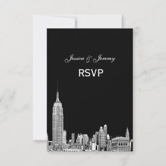 Panorama de NYC 01 Gravado RSVP #1 Com Menu