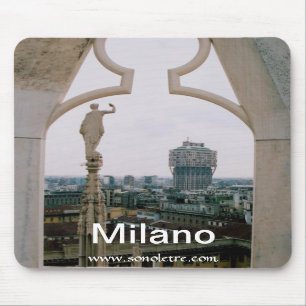 Panorama Mousepad da skyline de Milão