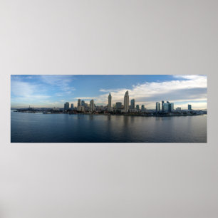 Panorâmico do poster de San Diego
