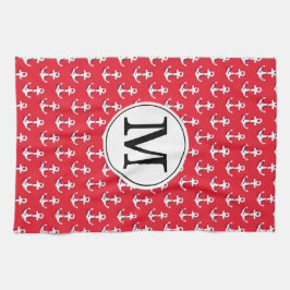 Panos De Prato Anchor longe! Bag de Golfe Monograma Personalizado