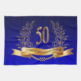 Panos De Prato Presentes do 50º aniversário de casamento