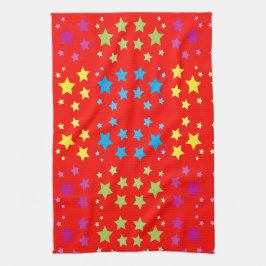 Panos De Prato Tea-Towel Com Estrelas