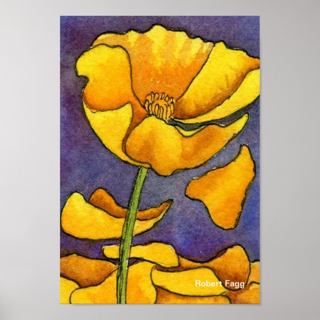 Pansy nº 4 Art Impressão (Frente)