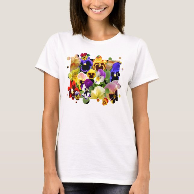 PANSY PATCHWORK T-SHIRT (2) (Frente)
