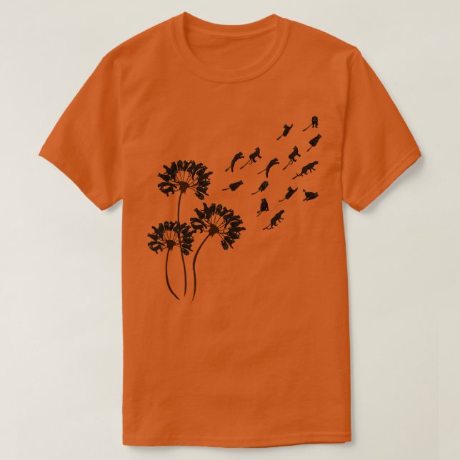 Pantera Camisa Dandelion Panther (Frente do Design)