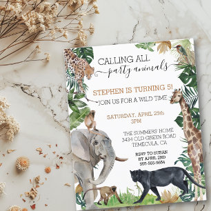 Pantera de Animais do Partido Chamador Selgle Safa