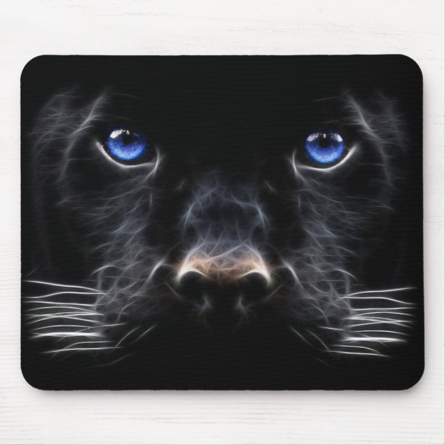 Pantera preta Mousepad (Frente)