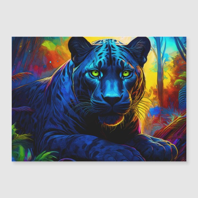 Panther Magnetic Card (Frente)