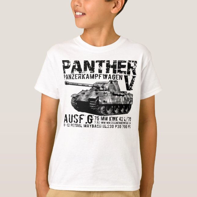 Panther Tank T-Shirt (Frente)