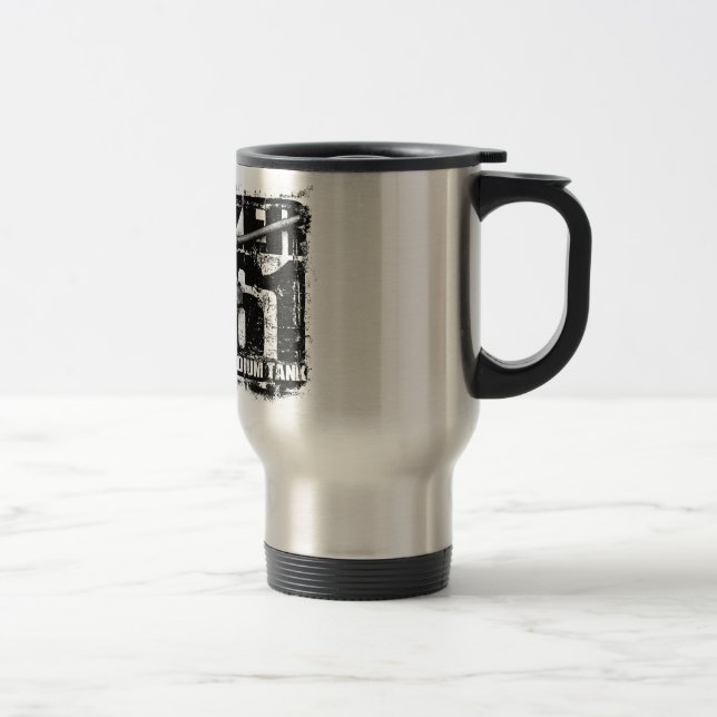 Panzer 61 Caneca de viagem De Aço Inoxidável De 15 (Direita)