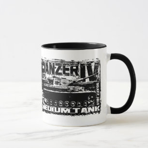 Panzer IV caneca da campainha de 11 onças