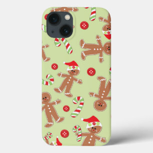 Pão-de-gengala-doce Homem Natal Festivo Tema de Do