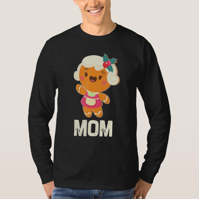 Pão de Gengibre Mãe Engraçado Cookê Cookê Camisa d (Frente)