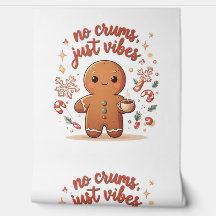 Pão de gengibre “Sem Migalhas, Apenas Vibes” Natal