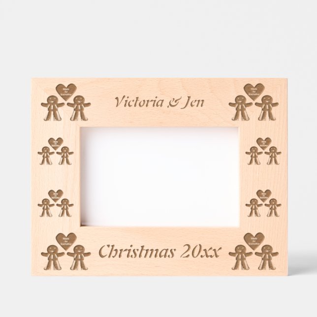 Pão de Natal lésbico - Casal para senhoras (Front)