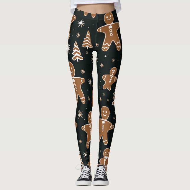 Pão-de-pão Leggings (Frente)