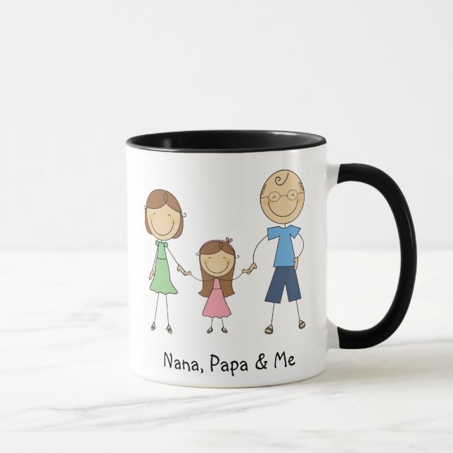 Papá e mim de Nana caneca (Direita)