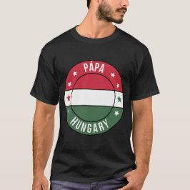 Papa, Hungary City T-Shirt