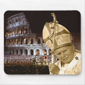 Papa João Paulo II que abençoa Mousepad