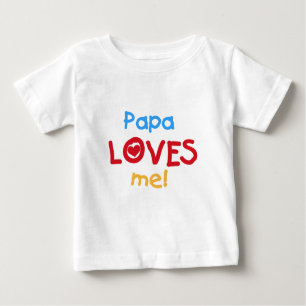 Papa me ama T-shirts e presentes