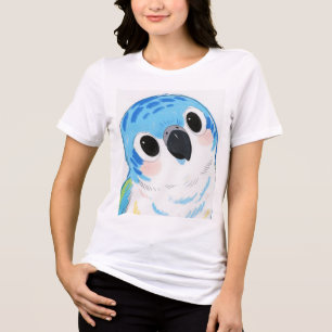Papagaio Azul Adorável - Camisa