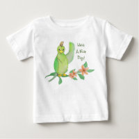 Papagaio Verde, Tenha Um Bom Dia De Camisa