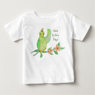 Papagaio Verde, Tenha Um Bom Dia De Camisa