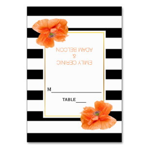 Papagaios de coral e cartão de escolta de stripes